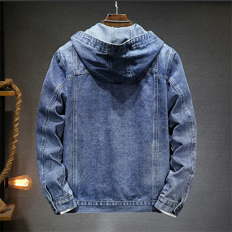 FEDERICO™ | Felpa con cappuccio in denim retrò