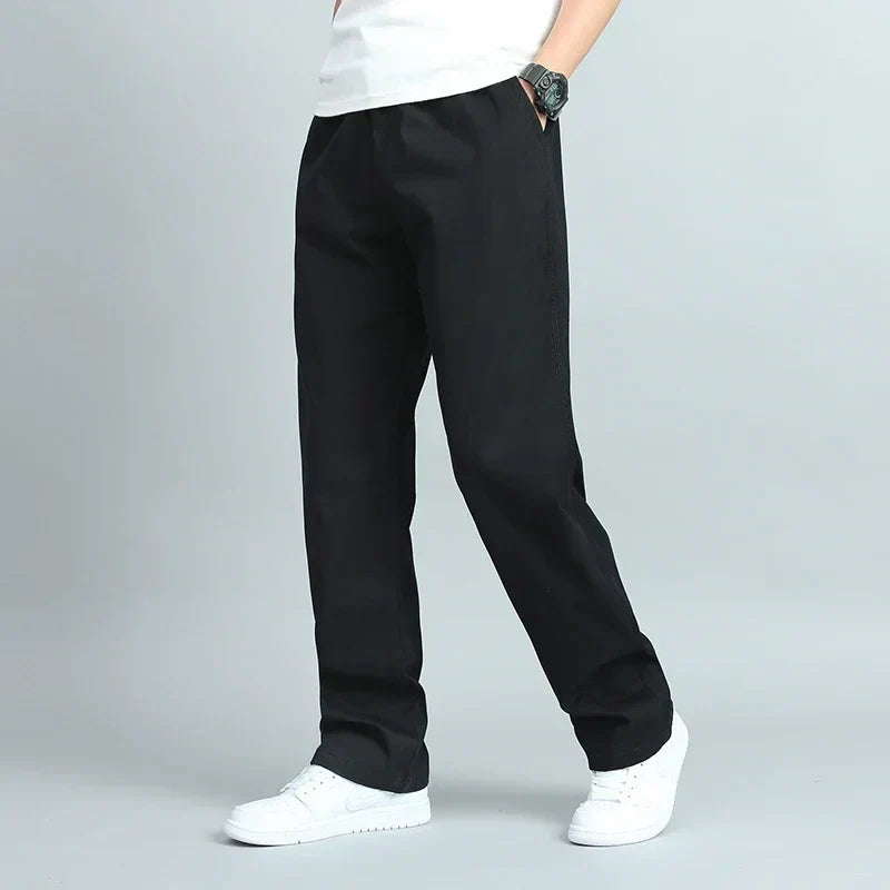 FEDERICO™ | Pantaloni in cotone a gamba dritta
