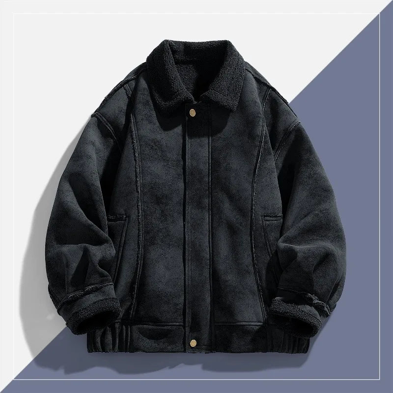 FEDERICO™ | GIACCA IN CAMOSCIO REDROCK