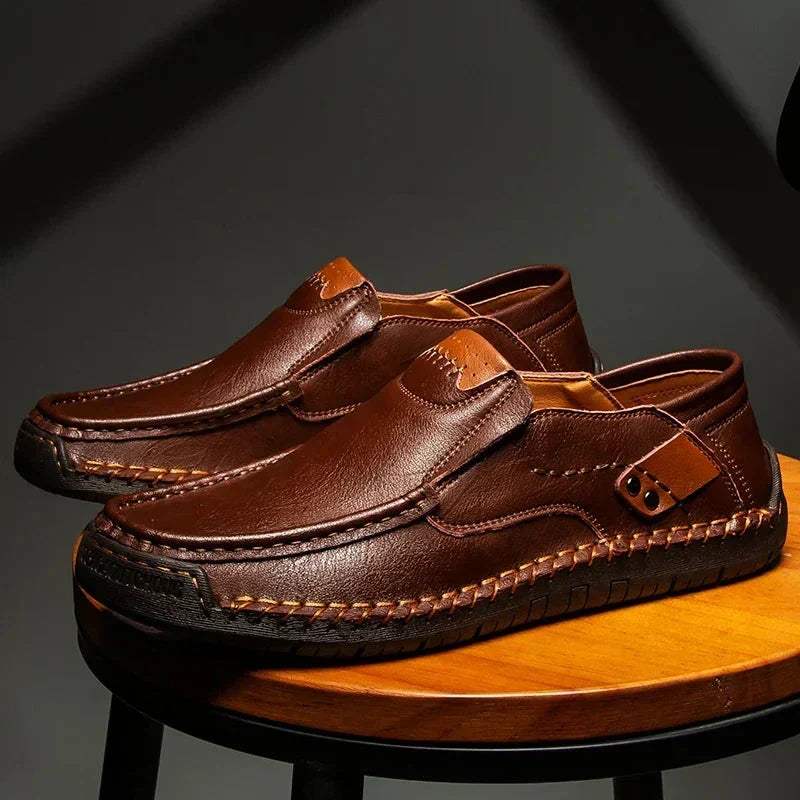FEDERICO™ | Mocassini slip-on in pelle lucida