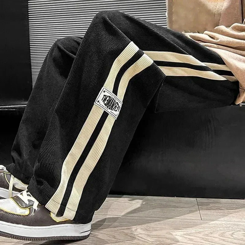 FEDERICO™ | Pantaloni a gamba larga con elastico in vita