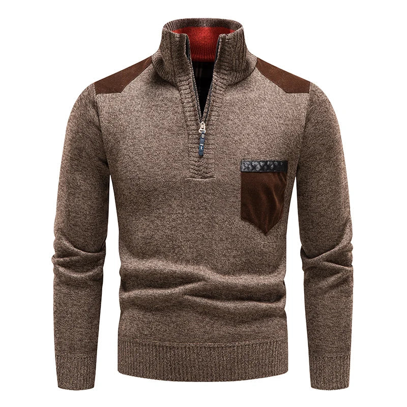 FEDERICO™ | Pile con zip al collo