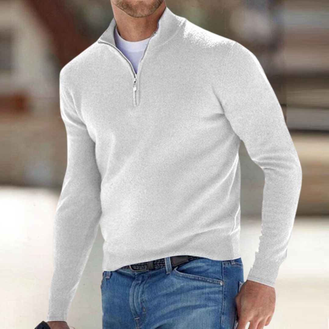 FEDERICO | PULLOVER DA UOMO CON CERNIERA