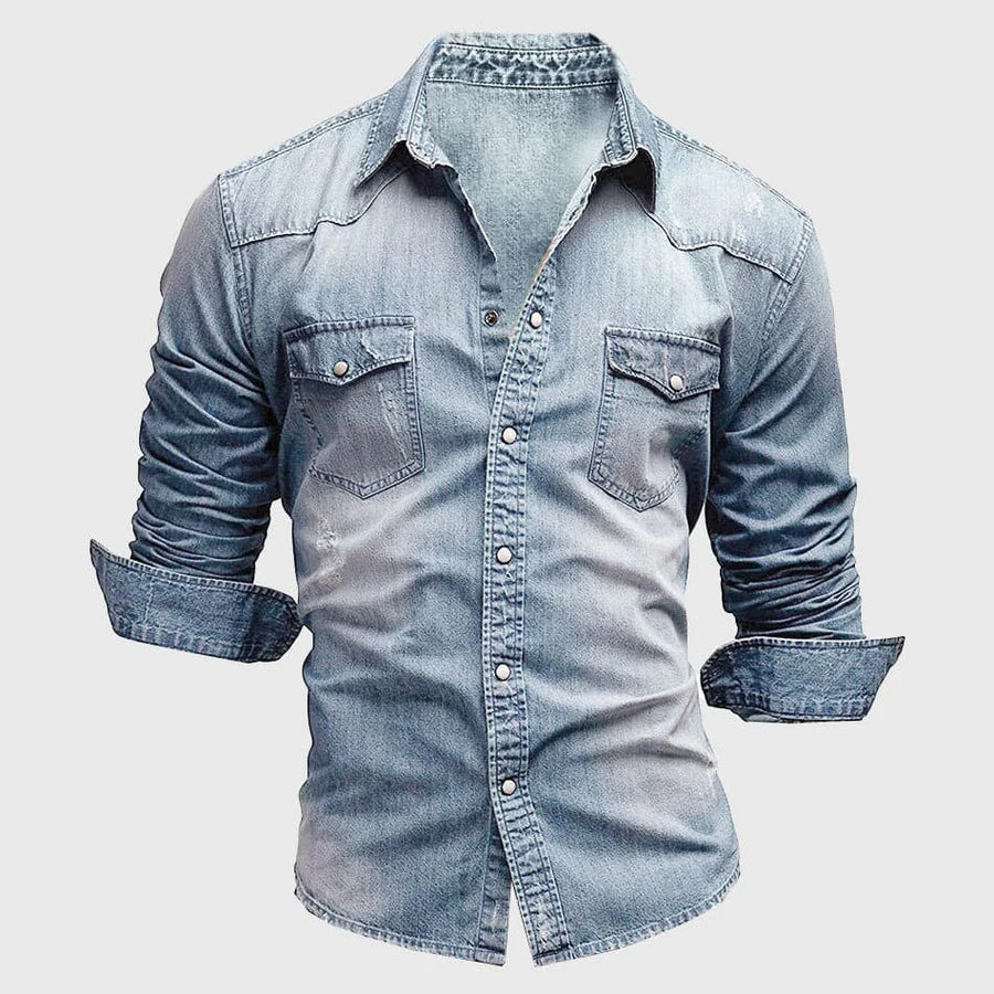 FEDERICO™ | Camicia in denim slim fit