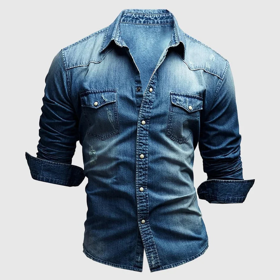 FEDERICO™ | Camicia in denim slim fit