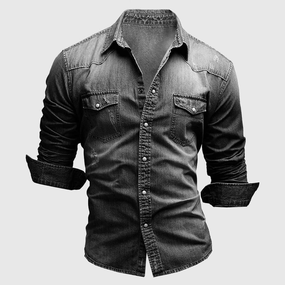 FEDERICO™ | Camicia in denim slim fit
