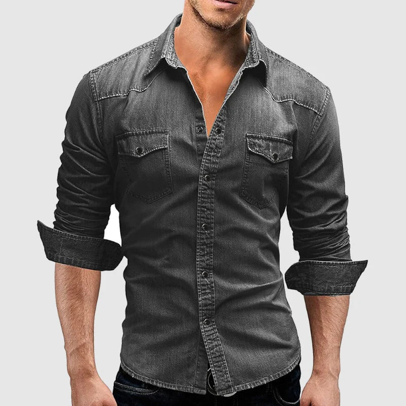 FEDERICO™ | Camicia in denim slim fit