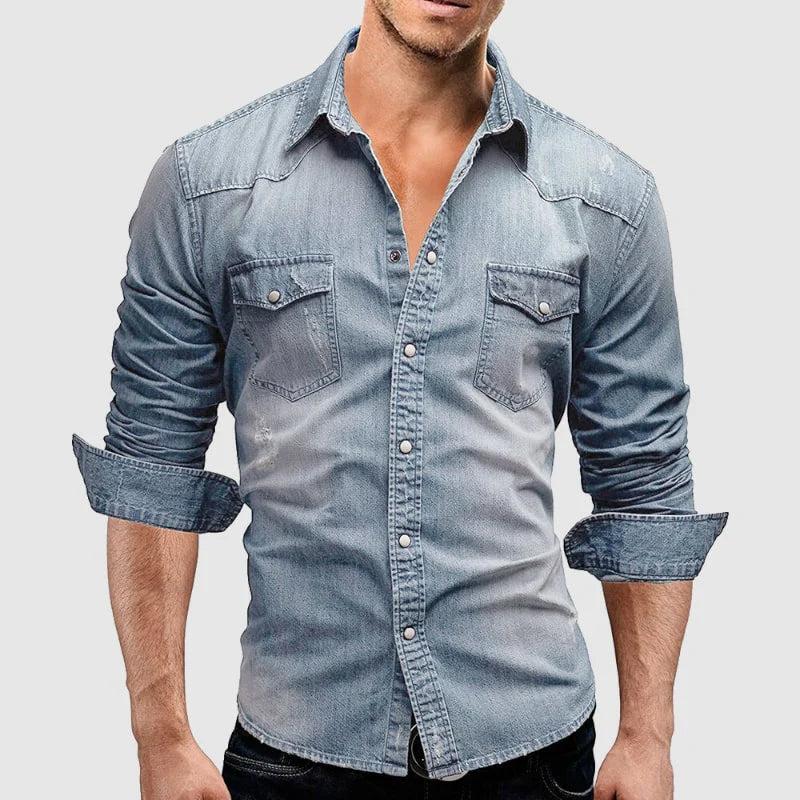 FEDERICO™ | Camicia in denim slim fit