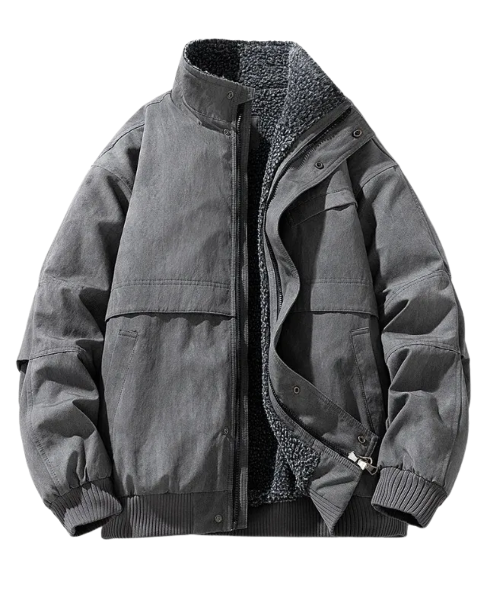 FEDERICO™ | Piumino uomo foderato in pile – caldo per l'inverno