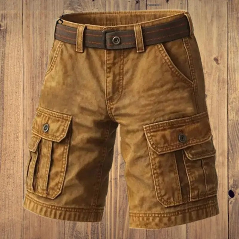 FEDERICO™ | Pantaloncini cargo corti da uomo con cintura