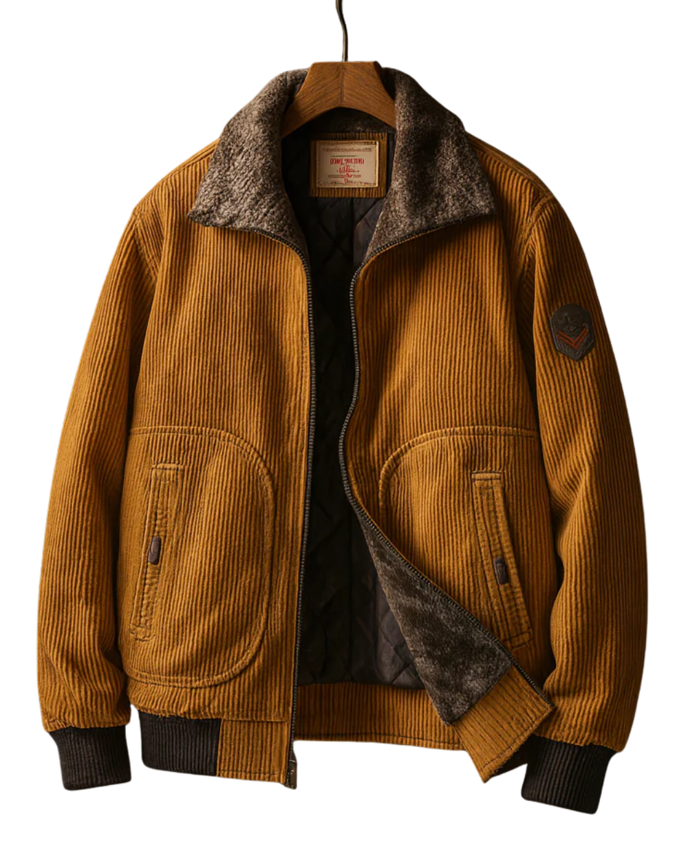 FEDERICO™ | Giacca aviatore uomo in cotone – vestibilità strutturata