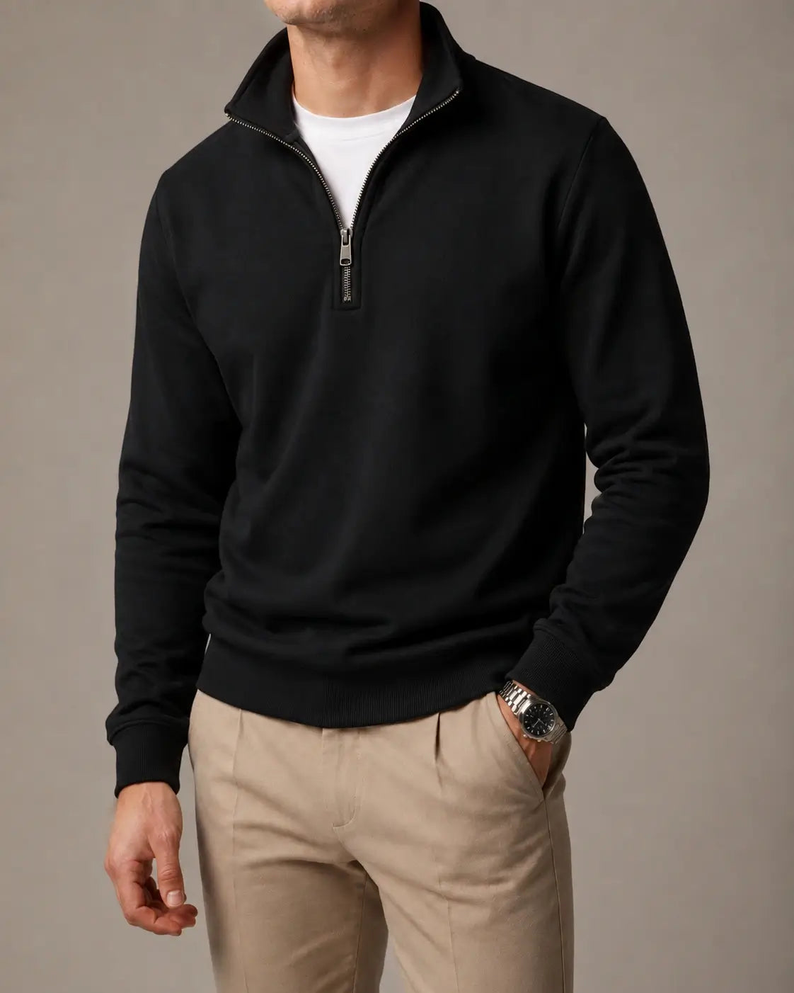 FEDERICO™ | Il pullover Zermatt con mezza zip