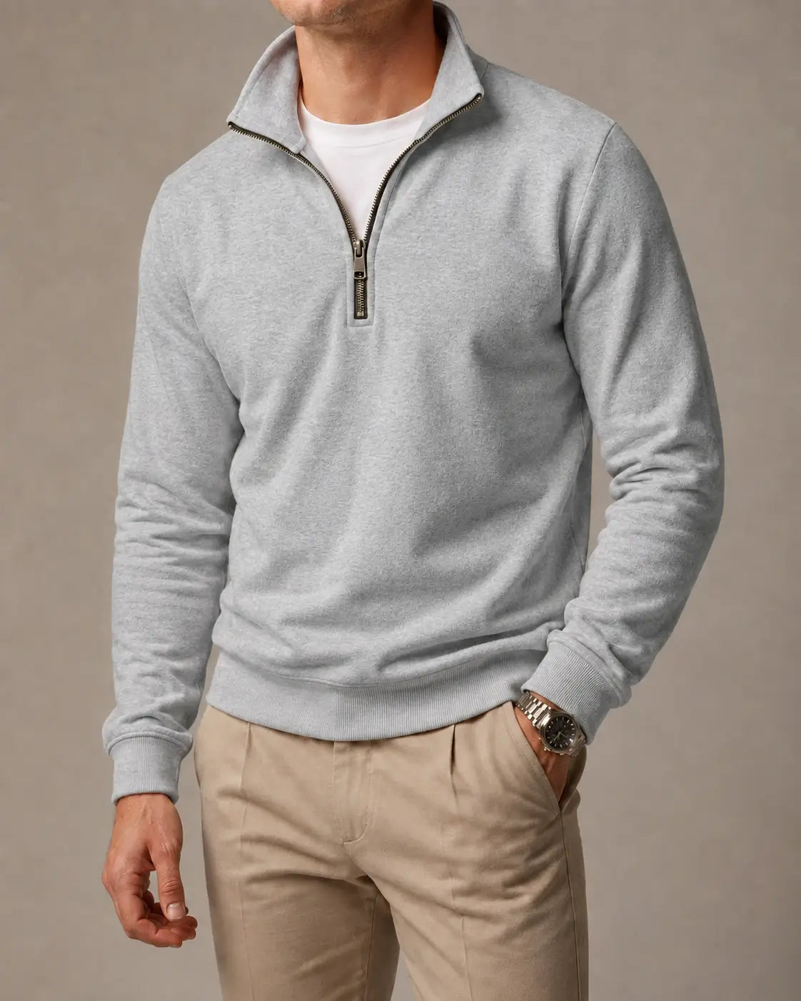FEDERICO™ | Il pullover Zermatt con mezza zip