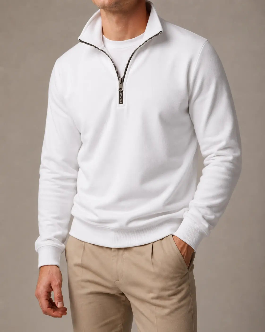 FEDERICO™ | Il pullover Zermatt con mezza zip