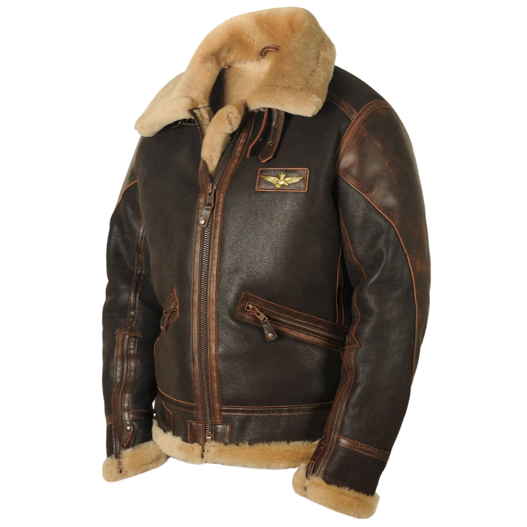 FEDERICO™ | Giacca in pelle da aviatore
