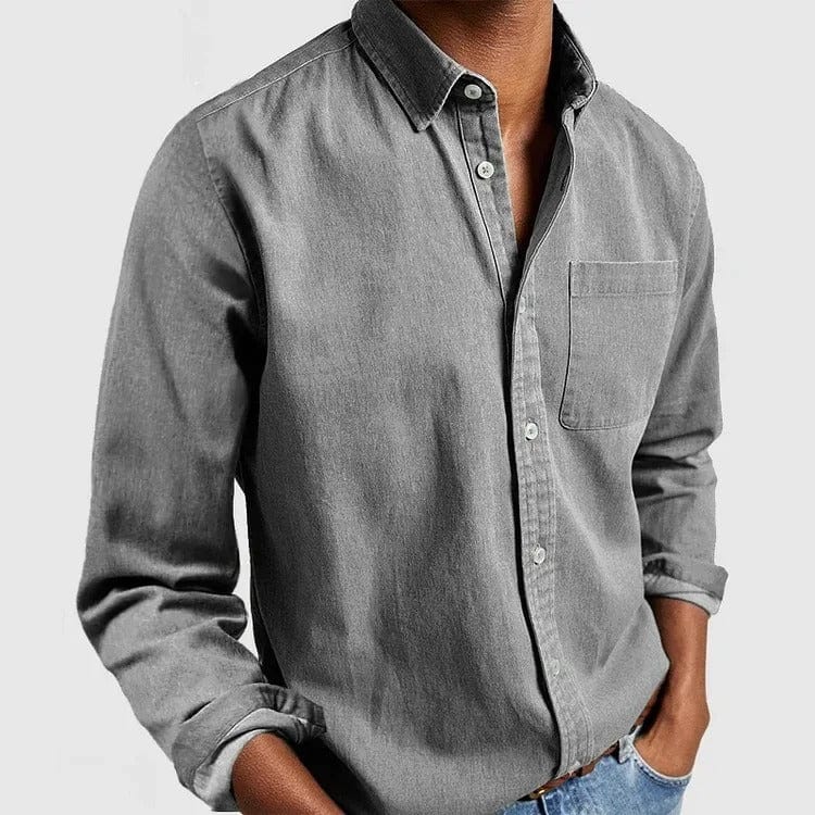 FEDERICO™ | Camicia in cotone Oxford spazzolato