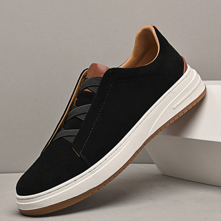 FEDERICO™ | SCARPE SLIP-ON DA UOMO IN CAMOSCIO