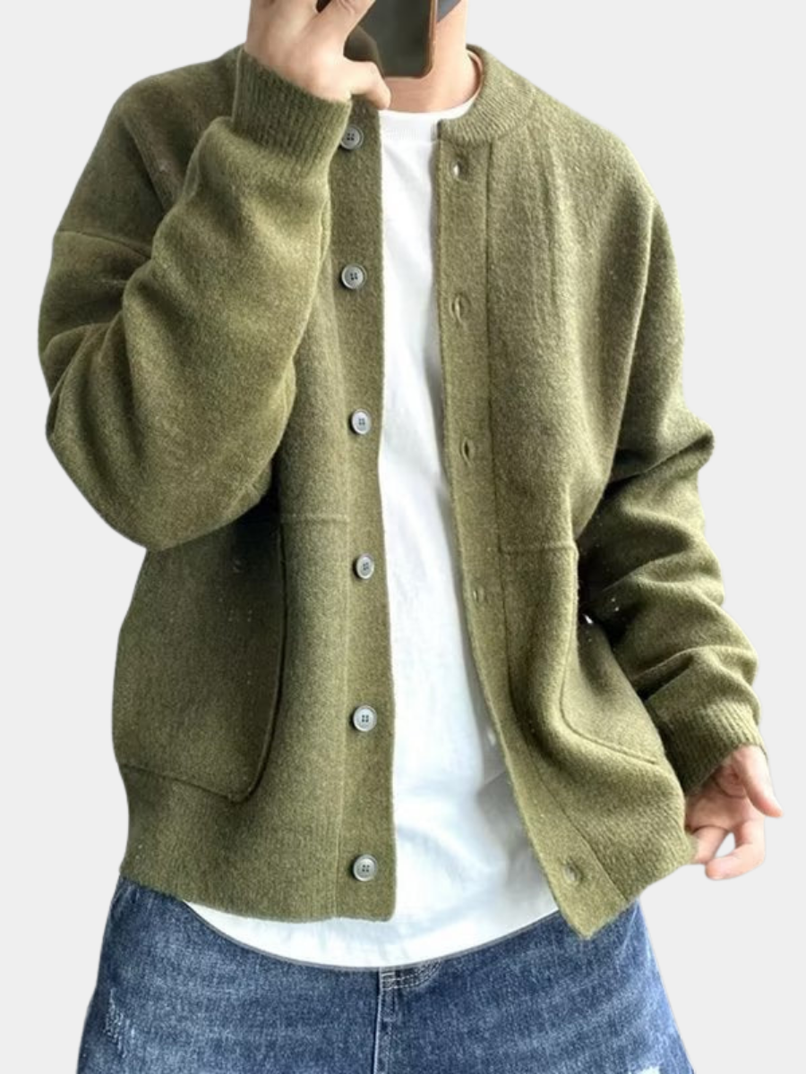 FEDERICO™ | Cardigan con bottoni sul davanti