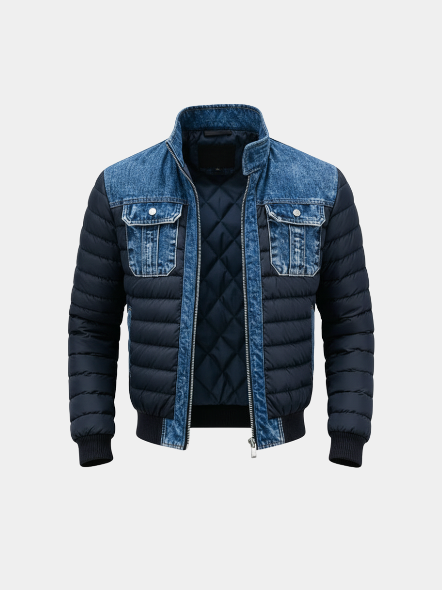 FEDERICO™ | GIACCA IBRIDA IMBOTTITA IN DENIM DA UOMO
