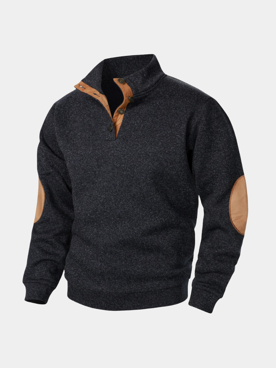 FEDERICO™ | Camicia a collo alto con bottoni