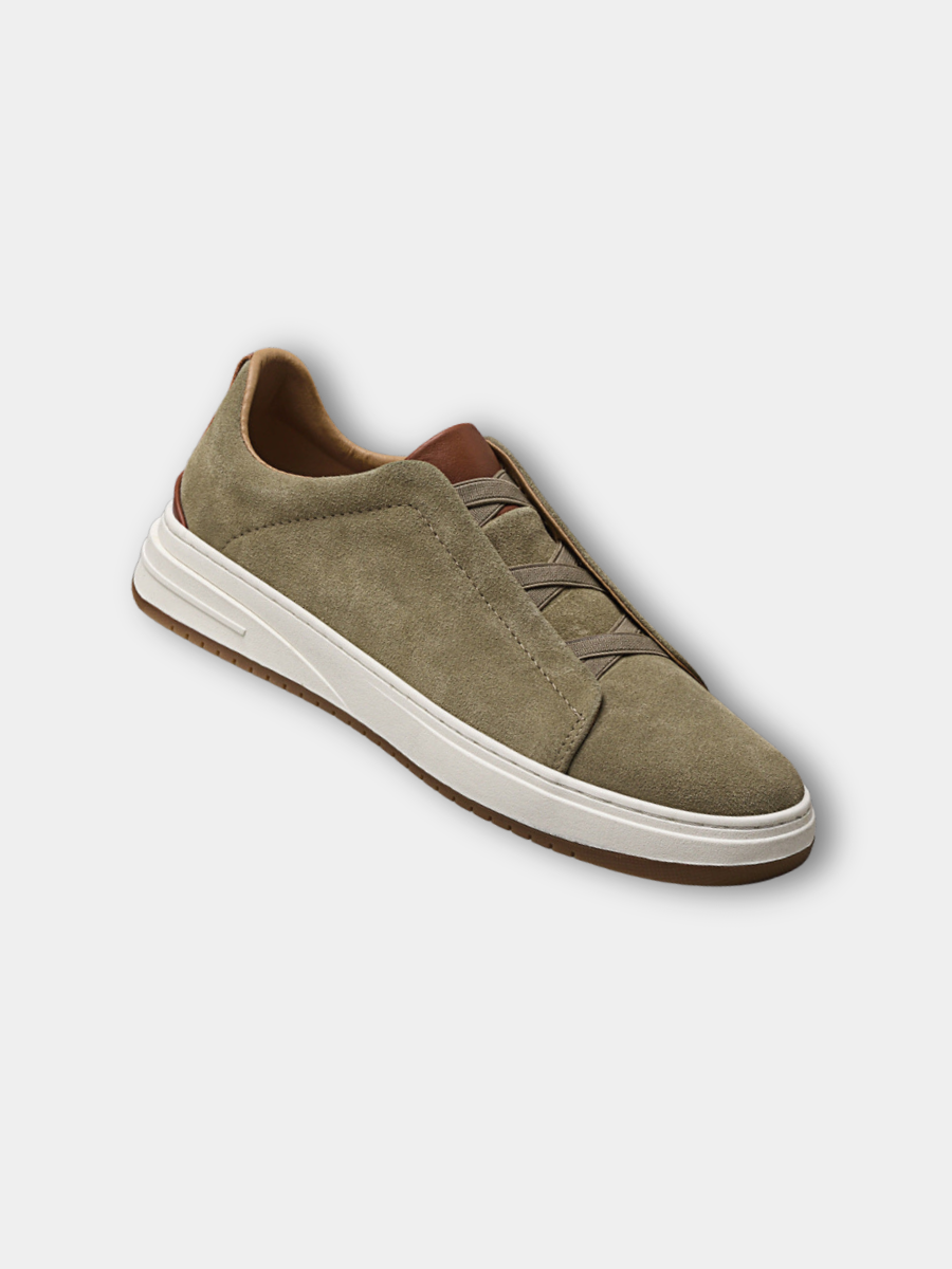 FEDERICO™ | SCARPE SLIP-ON DA UOMO IN CAMOSCIO