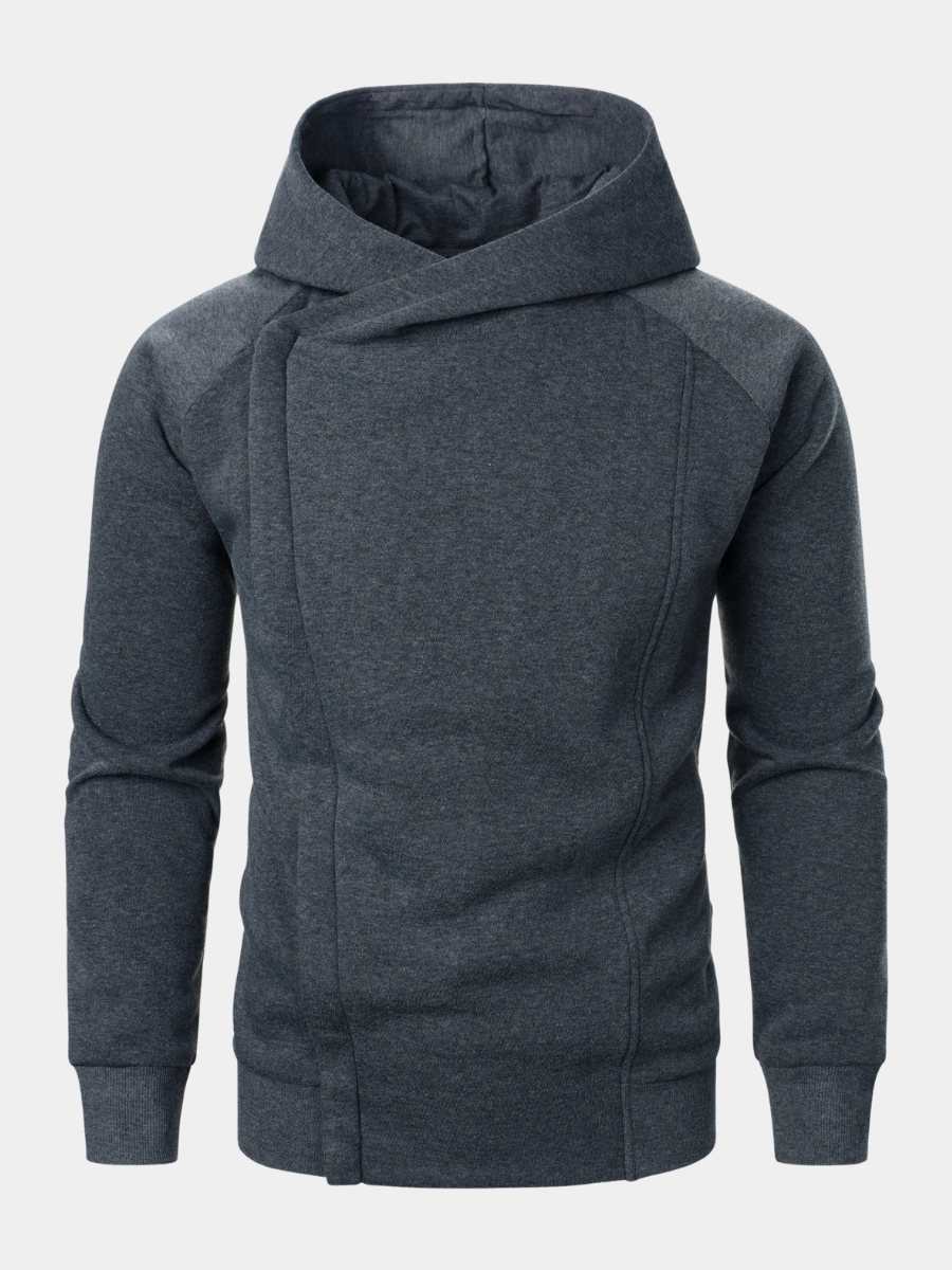 FEDERICO™ | Felpa con cappuccio e cerniera incrociata