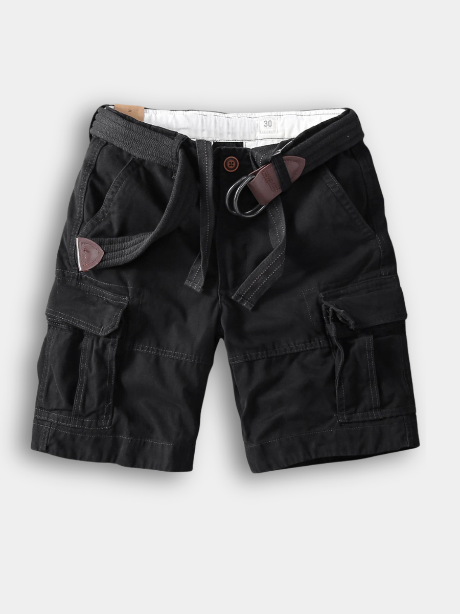 FEDERICO™ | Pantaloncini cargo in cotone da uomo con cintura
