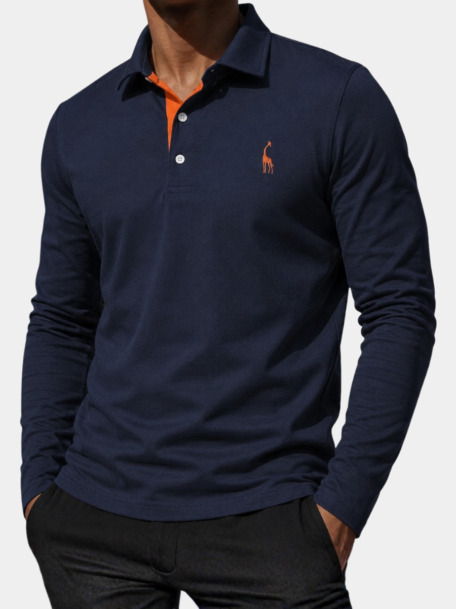 FEDERICO™ | Polo da uomo con logo di cervo