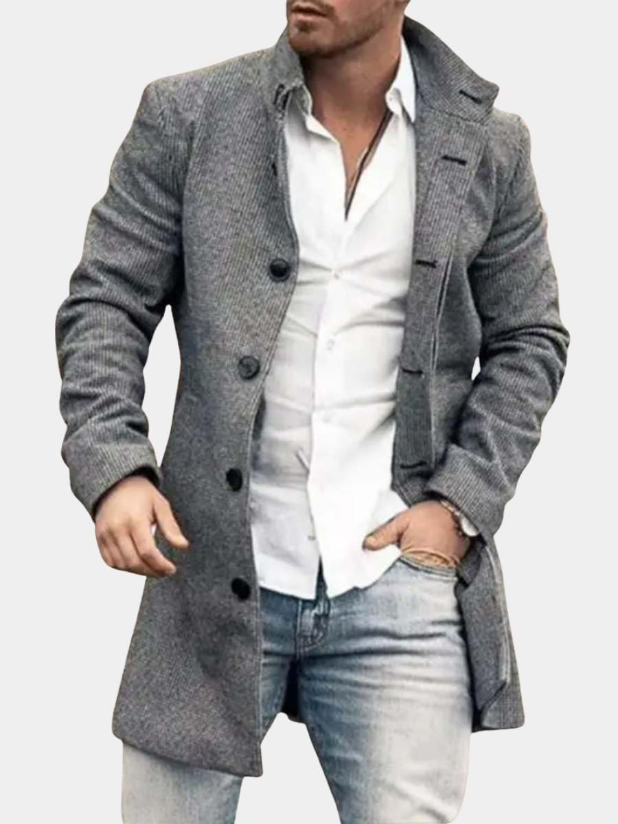 FEDERICO™ | Cappotto in lana su misura da uomo