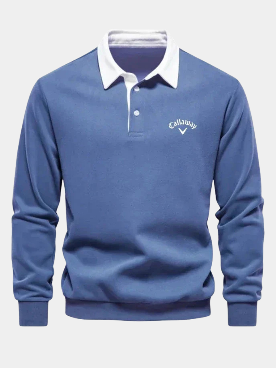 FEDERICO™ | Polo in maglia con colletto a contrasto