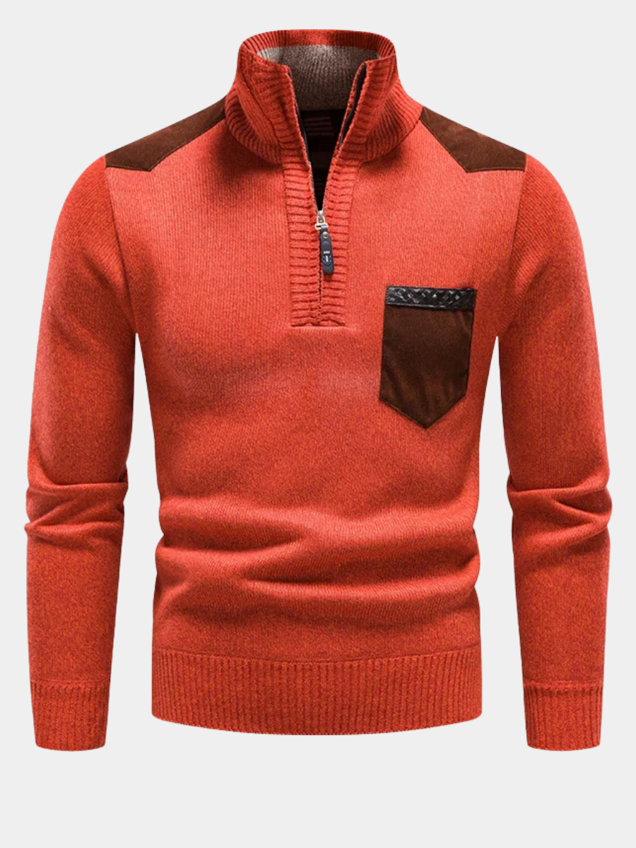 FEDERICO™ | Pile con zip al collo