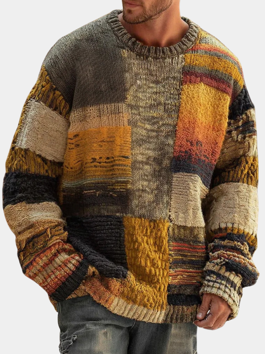FEDERICO™ | Maglione con stampa astratta