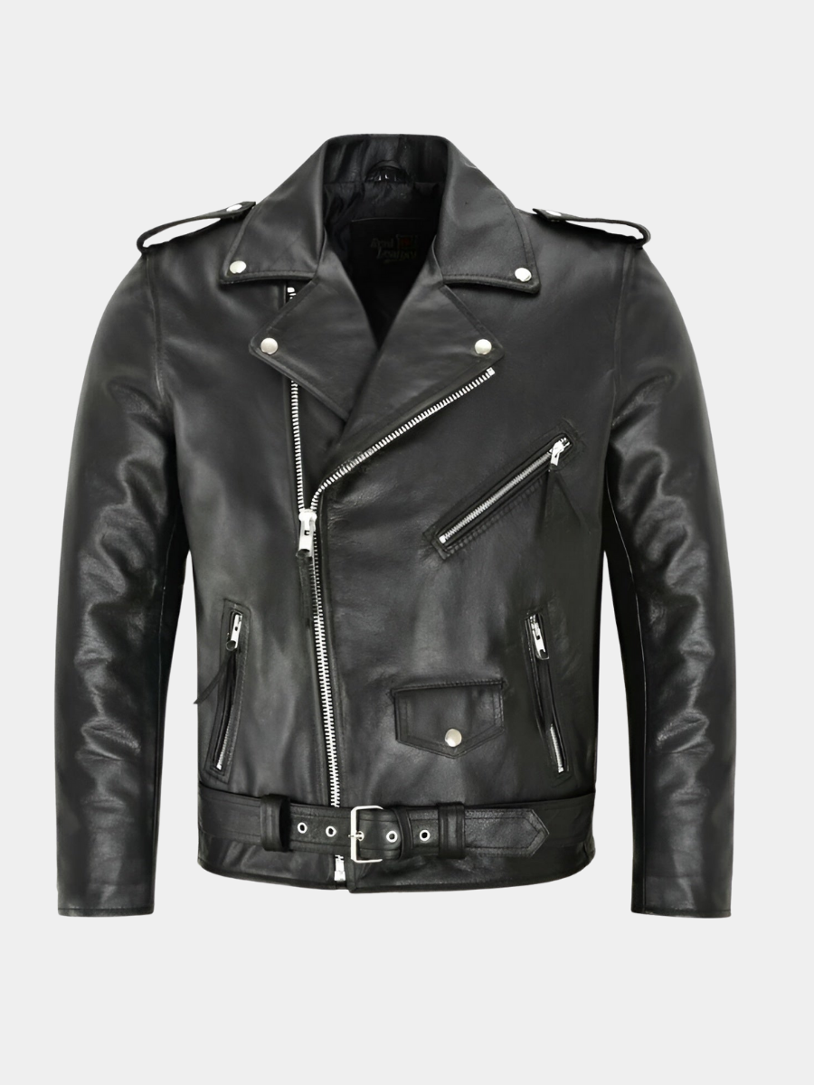 FEDERICO™ | Giacca da motociclista in pelle da uomo