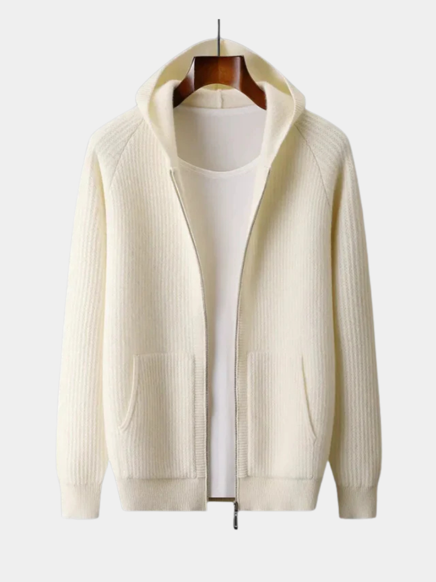 FEDERICO™ | Cardigan con cappuccio