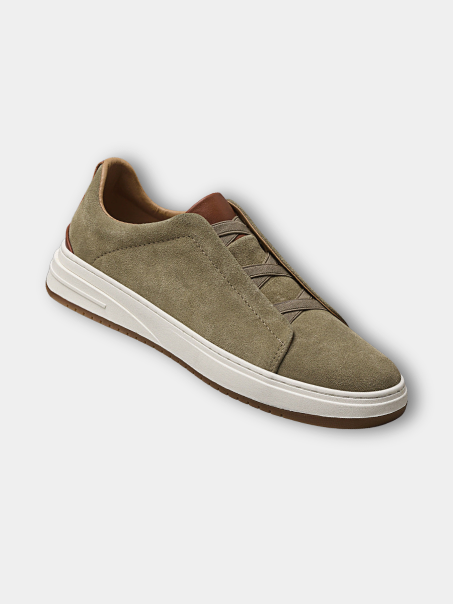 FEDERICO™ | MOCASSINI SLIP-ON IN CAMOSCIO DA UOMO