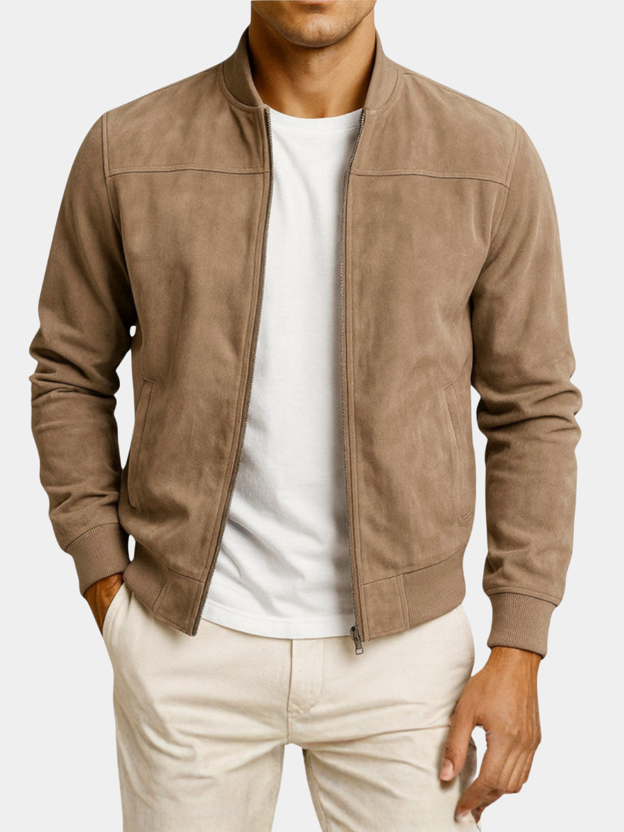 FEDERICO™ | Giacca bomber in camoscio