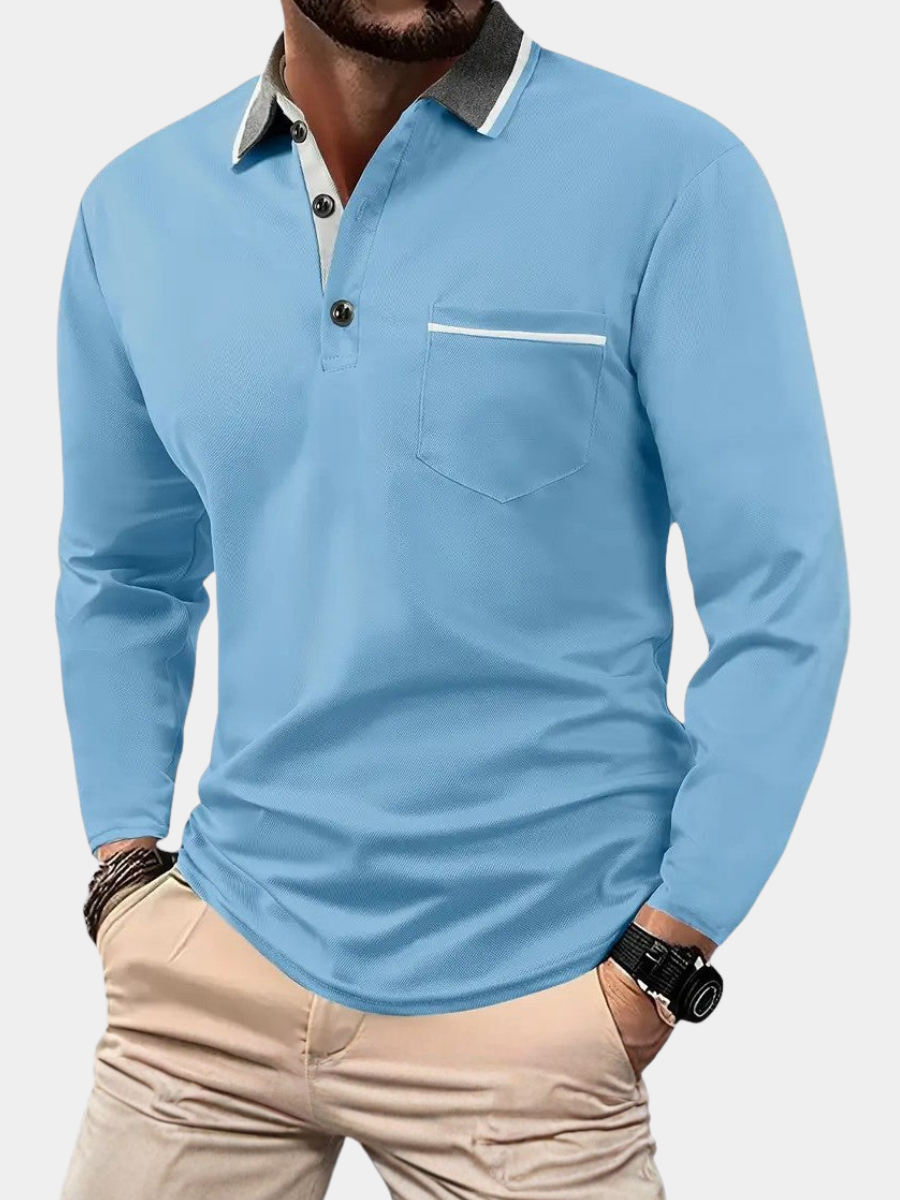 FEDERICO™ | Polo a maniche lunghe classico