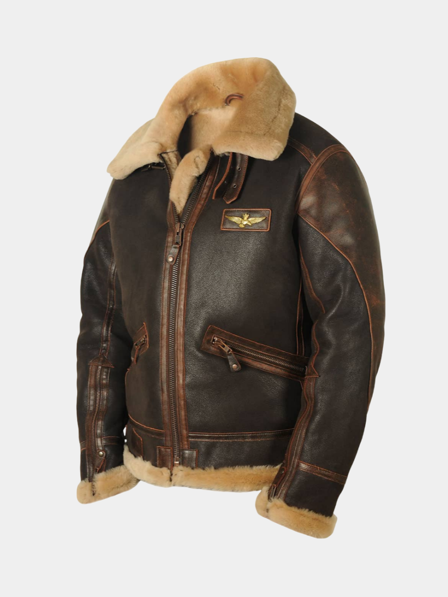 FEDERICO™ | Giacca in pelle da aviatore