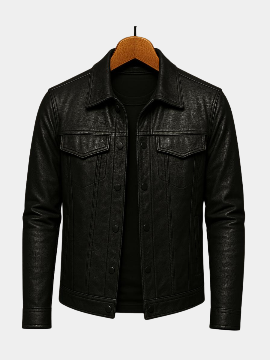 FEDERICO™ | Giacca in pelle da uomo Modern Rider