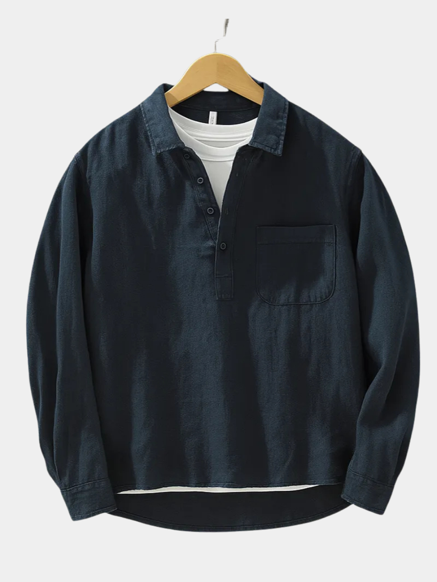 FEDERICO™ | Camicia in cotone e lino