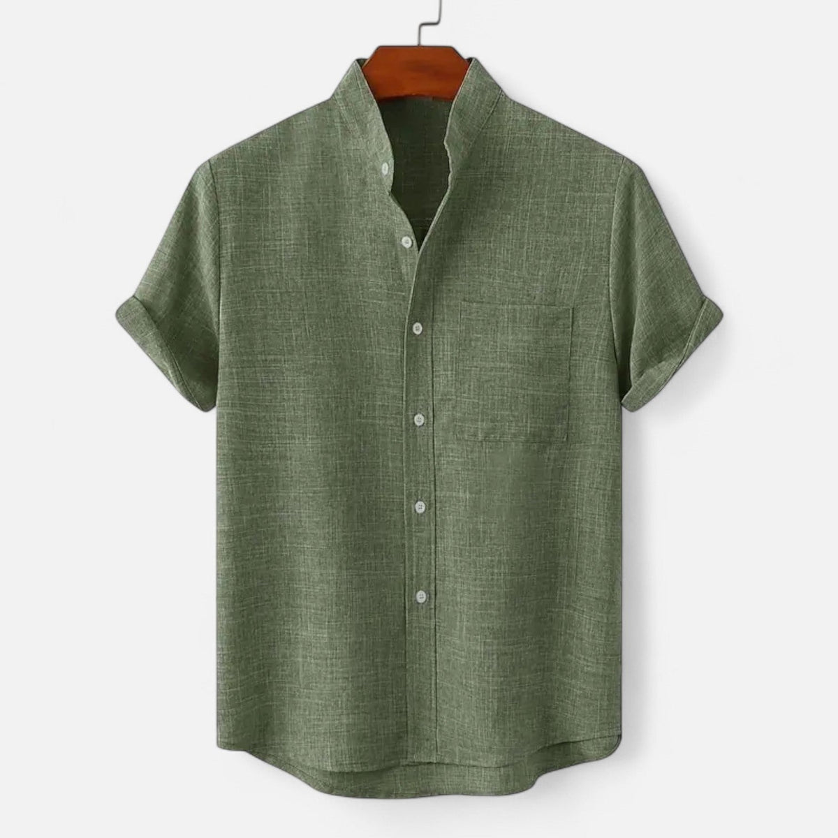 FEDERICO™ | Camicia a collo mandarino