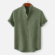 FEDERICO™ | Camicia a collo mandarino