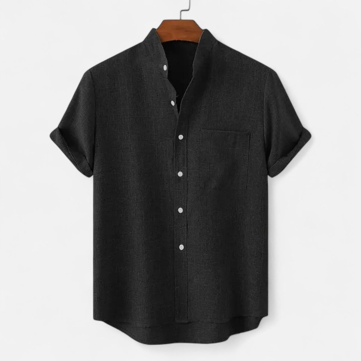 FEDERICO™ | Camicia a collo mandarino