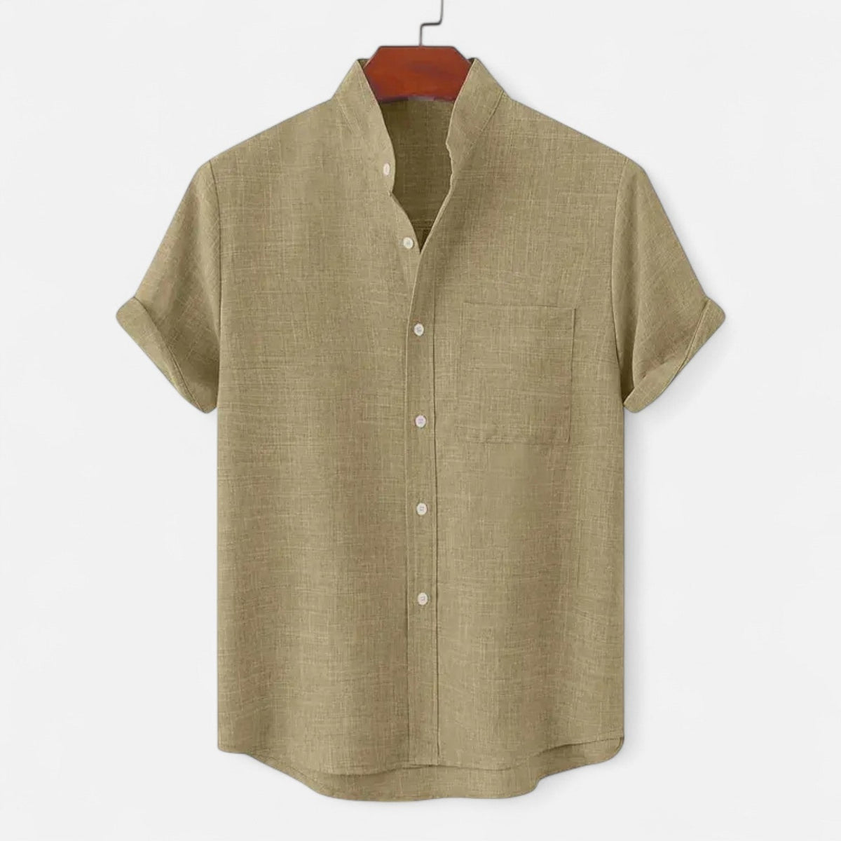 FEDERICO™ | Camicia a collo mandarino