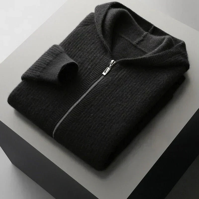 FEDERICO™ | Cardigan con cappuccio