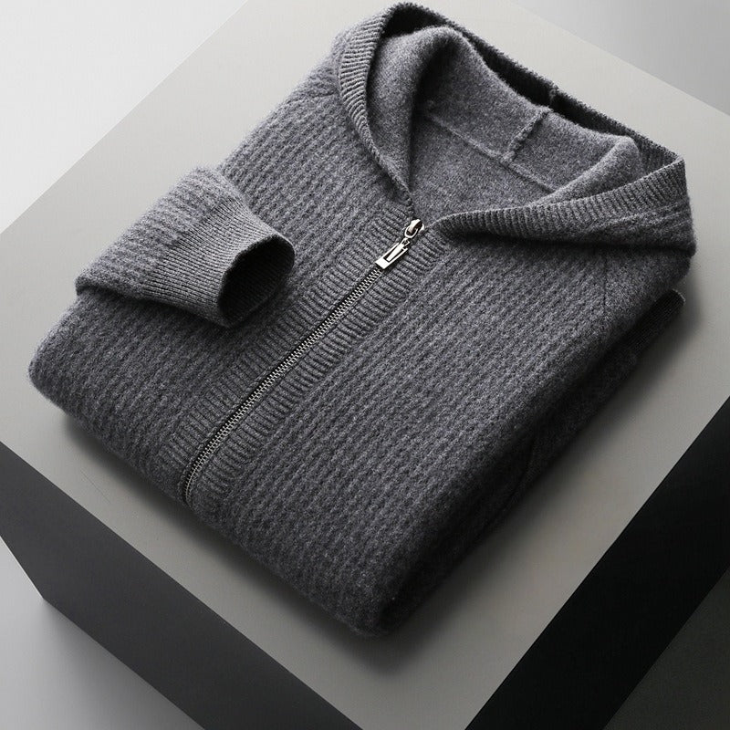 FEDERICO™ | Cardigan con cappuccio