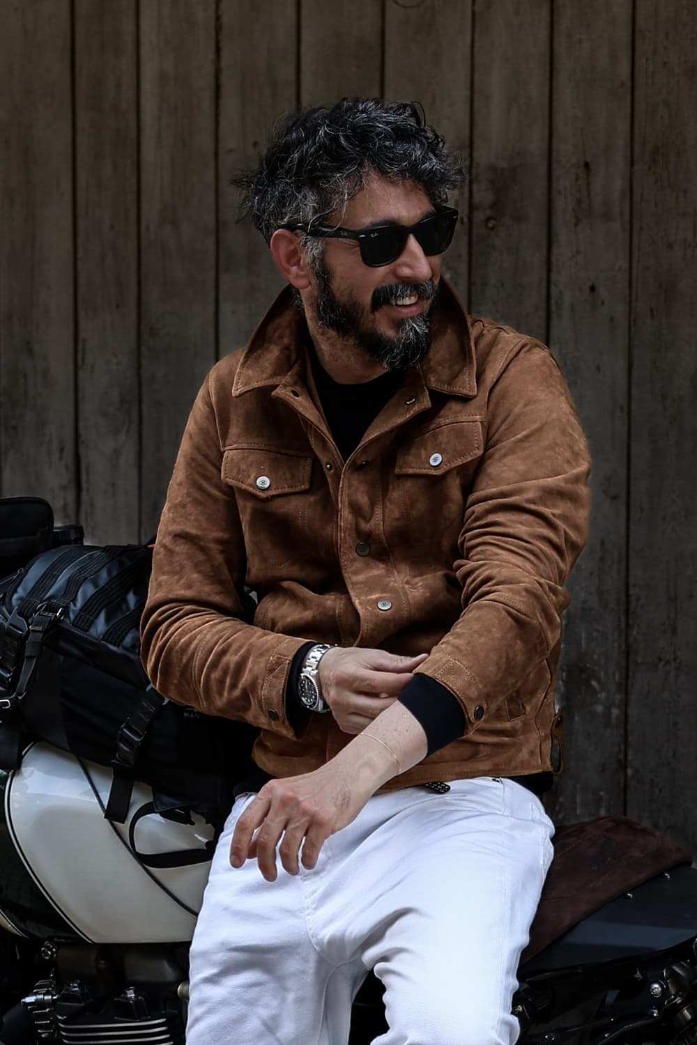 FEDERICO™ | Giacca da uomo in pelle scamosciata Ale