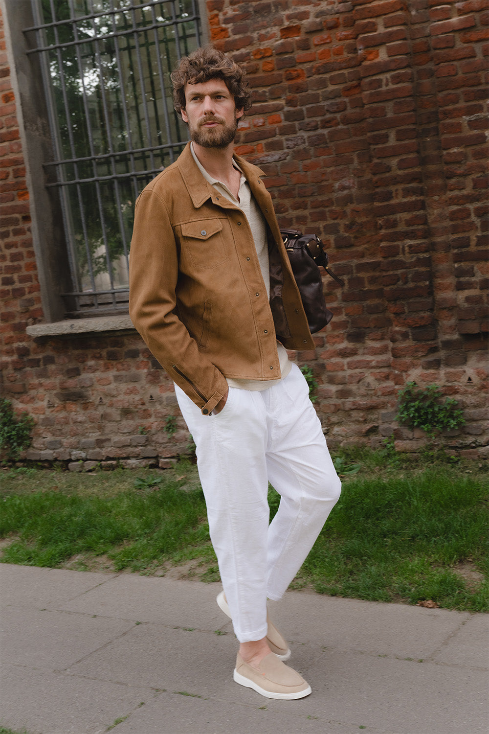 FEDERICO™ | Giacca da uomo in pelle scamosciata Ale