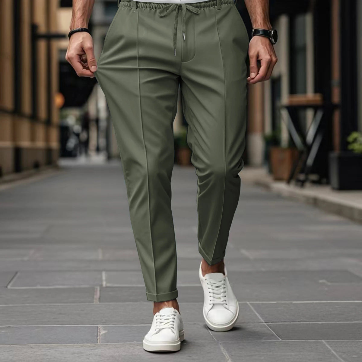 FEDERICO™ | Pantaloni da uomo in tessuto premium
