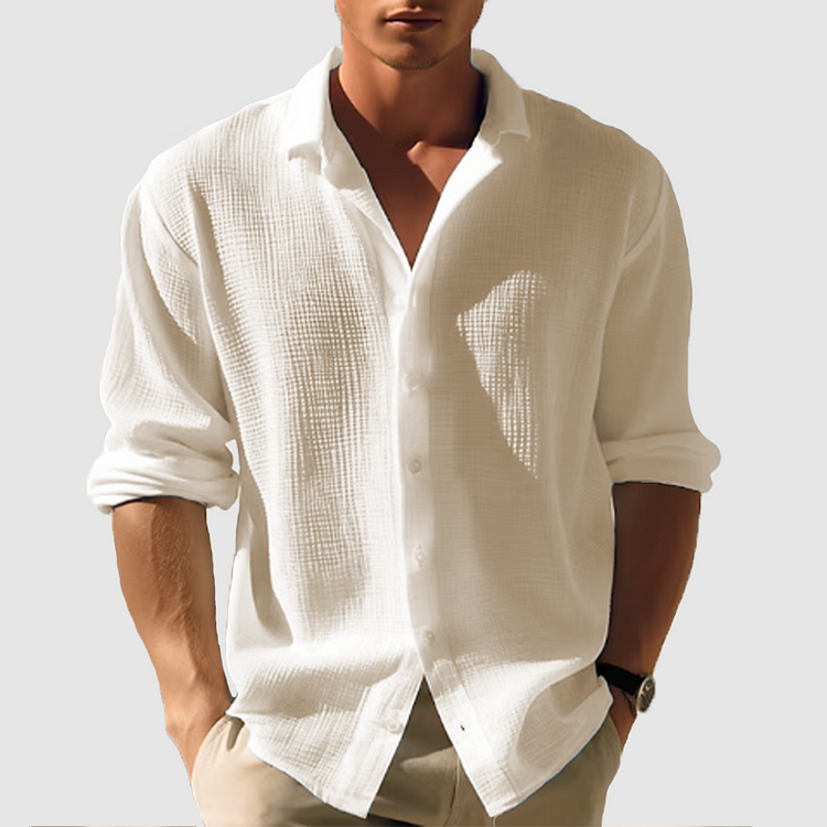 FEDERICO™ | Camicia con colletto  con bottoni